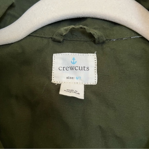 Crewcuts Field Mechanic Green Utility Jacket Size 6-7 - Picture 2 of 7